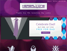 Tablet Screenshot of herbalone.com